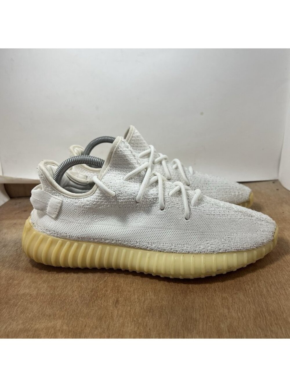 2018 adidas Yeezy Boost 350 V2 Cream White Triple White Shoes Men Size 9.5